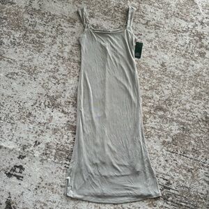 New With Tags Grey Silver Dress Wild Fable